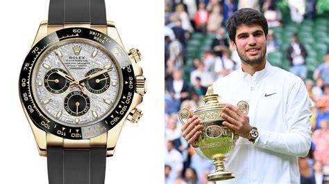 rolex alcaraz wimbledon|carlos alcaraz watches.